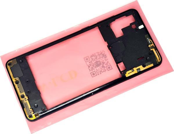 Tkgz Samsung Galaxy A21S KASA Arka Pil Batarya Kapağı SİYAH - Image 1