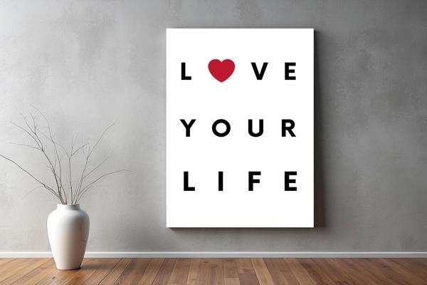 Aşk ( Love ) Temalı Kanvas Tablo 69  - Image 1