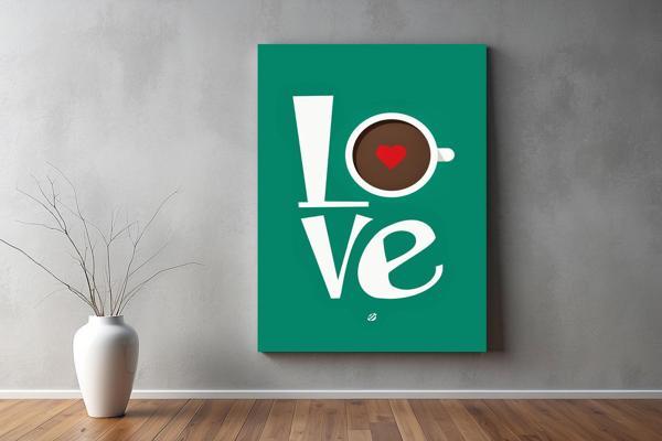 Aşk ( Love ) Temalı Kanvas Tablo 72  - Image 1