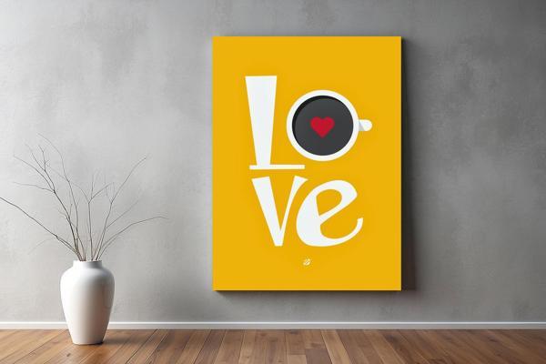 Aşk ( Love ) Temalı Kanvas Tablo 73  - Image 1