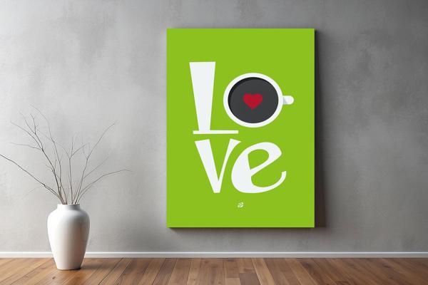 Aşk ( Love ) Temalı Kanvas Tablo 74  - Image 1