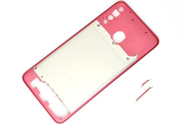Tkgz Samsung Galaxy A20S Kasa Arka Pil Batarya Kapağı KIRMIZI - Image 1