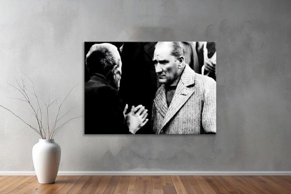 Atatürk Kanvas Tablo 10  - Image 1