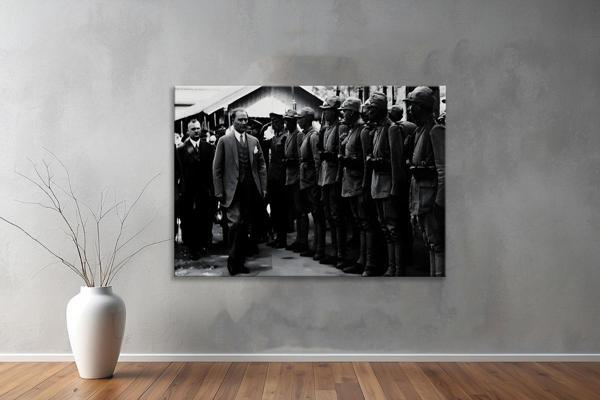 Atatürk Kanvas Tablo 14  - Image 1
