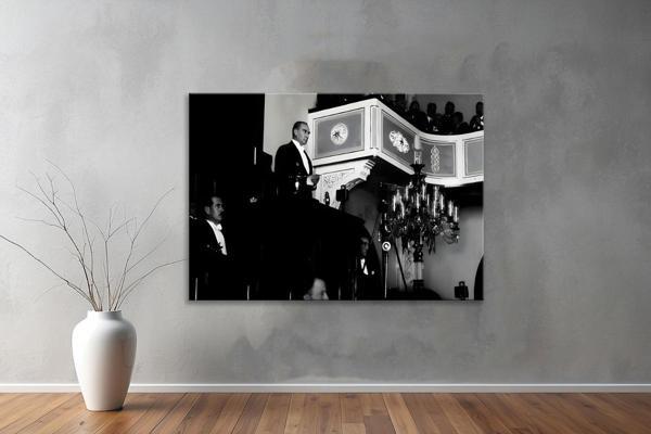 Atatürk Kanvas Tablo 15  - Image 1