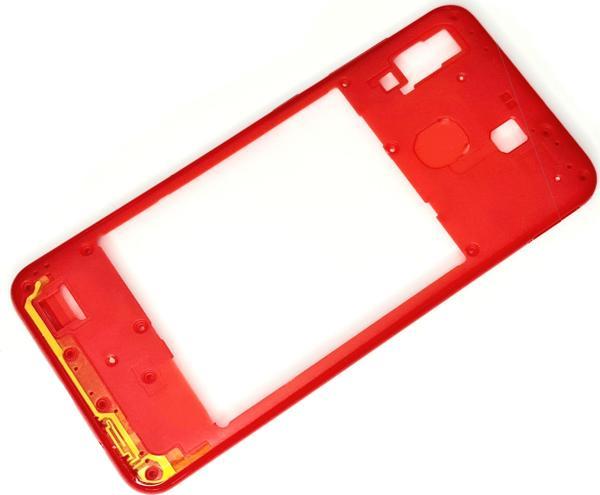 Tkgz Samsung Galaxy A20 A 205 Kasa Arka Pil Batarya Kapağı KIRMIZI - Image 1