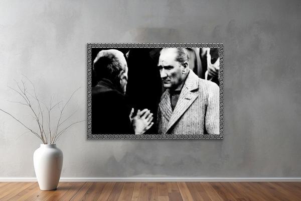 Atatürk Kanvas Tablo 28  - Image 1