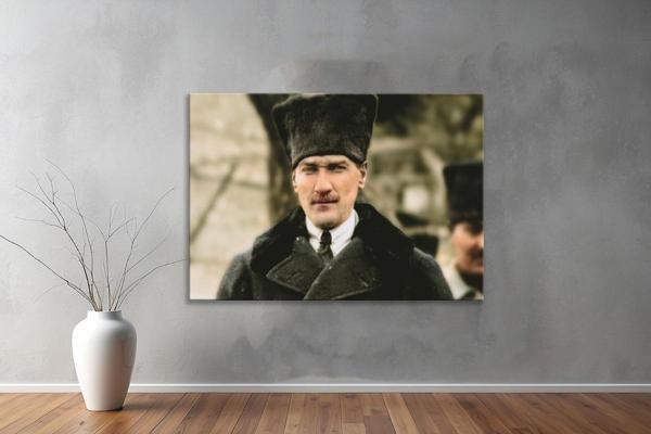 Atatürk Kanvas Tablo 50  - Image 1
