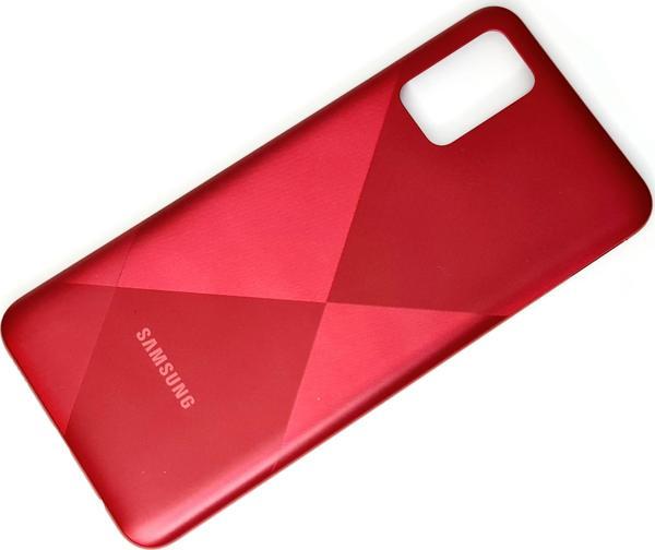 Tkgz Samsung Galaxy A02S kasa Arka Pil Batarya Kapağı KIRMIZI - Image 1