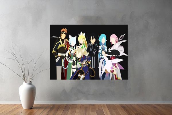 Anime Kanvas  Yatay Tablo 319  - Image 1