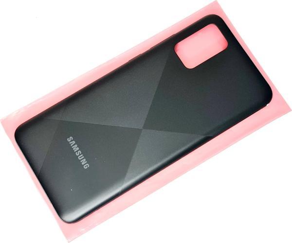 Tkgz Samsung Galaxy A02S kasa Arka Pil Batarya Kapağı SİYAH - Image 1