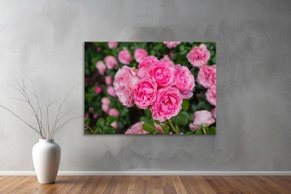 Dekoratif Çiçekler  YatayKanvas Tablo 34  - Image 1