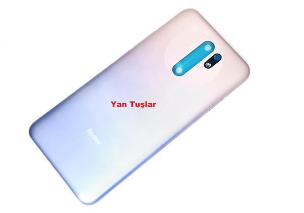 Tkgz Xiaomi Redmi 9 Kasa Arka Pil Batarya Kapağı GRİ - Image 1