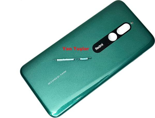 Tkgz Xiaomi Redmi 8 Kasa Arka Pil Batarya Kapağı YEŞİL - Image 1