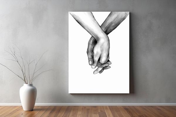 Aşk ( Love ) Temalı Kanvas Tablo 10  - Image 1