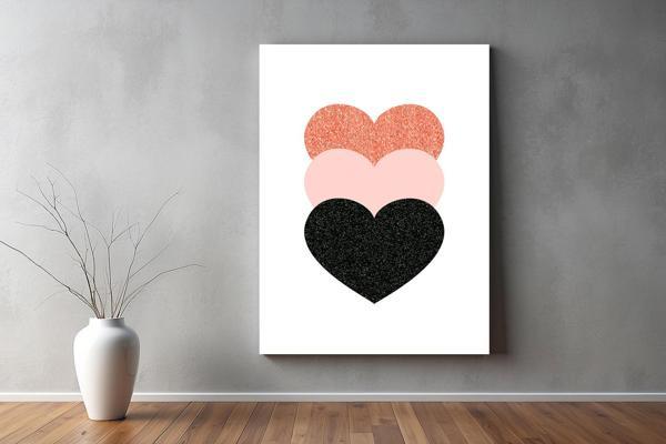 Aşk ( Love ) Temalı Kanvas Tablo 24  - Image 1