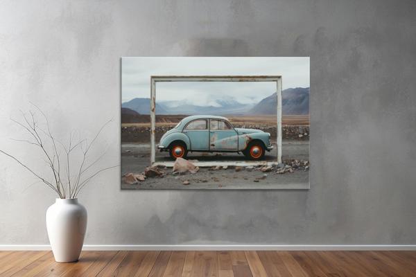 Digtal Sanat Kanvas Tablo 12  - Image 1