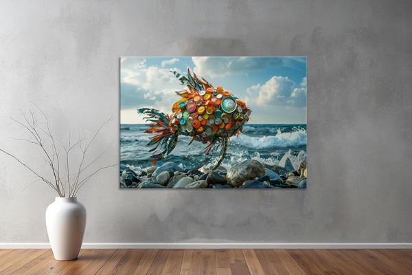 Digtal Sanat Kanvas Tablo 73  - Image 1