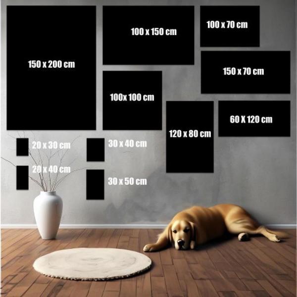 Digtal Sanat Kanvas Tablo 165  - Image 1