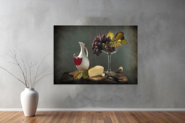 Food / Yiyecek Kanvas Yatay Tablo 117  - Image 1