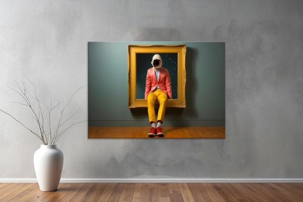 Digtal Sanat Kanvas Tablo 18  - Image 1
