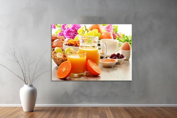 Food / Yiyecek Kanvas Yatay Tablo 18  - Image 1