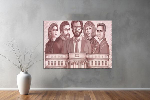 Digtal Sanat Kanvas Tablo 221  - Image 1