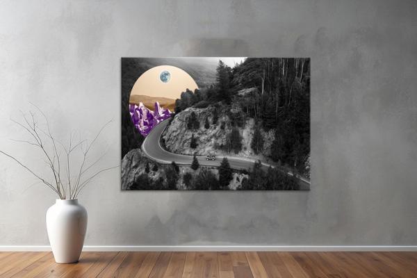 Digtal Sanat Kanvas Tablo 41  - Image 1