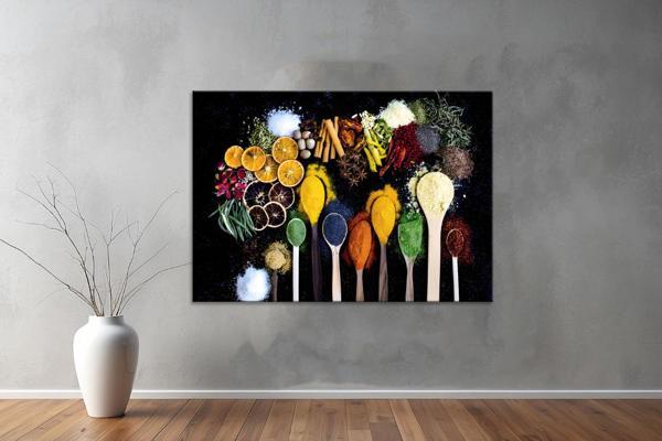 Food / Yiyecek Kanvas Yatay Tablo 31  - Image 1