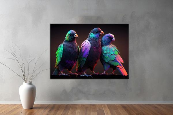 Digtal Sanat Kanvas Tablo 45  - Image 1