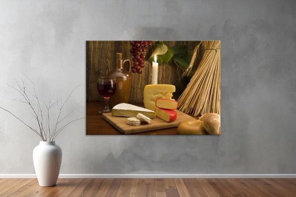 Food / Yiyecek Kanvas Yatay Tablo 221  - Image 1