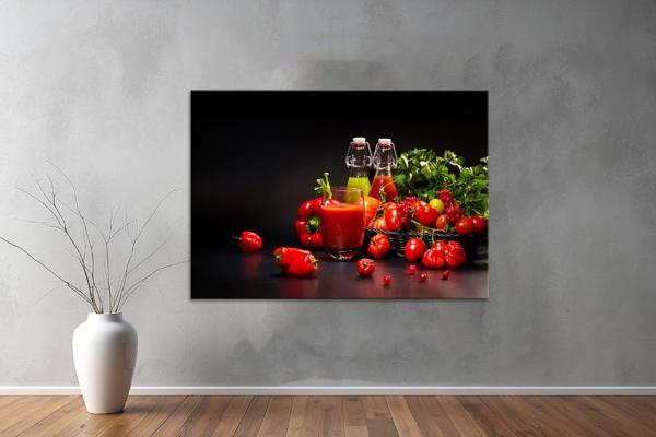 Food / Yiyecek Kanvas Yatay Tablo 23  - Image 1