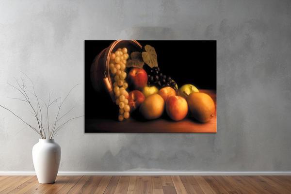 Food / Yiyecek Kanvas Yatay Tablo 64  - Image 1