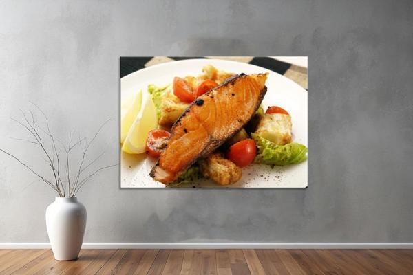 Food / Yiyecek Kanvas Yatay Tablo 236  - Image 1