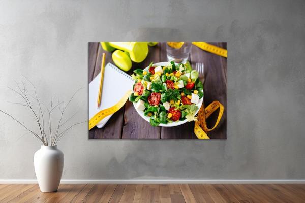 Food / Yiyecek Kanvas Yatay Tablo 237  - Image 1