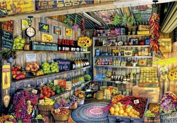 Educa 17128 Grocery Shop 2000 Parça Puzzle - Image 1