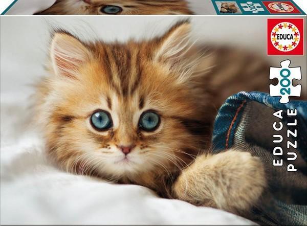Educa 17154 Kitten 200 Parça Puzzle - Image 1