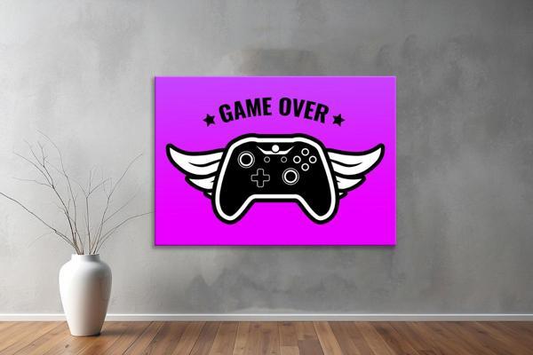 Gamer ( Oyuncu.) Kanvas Yatay Tablo 16  - Image 1