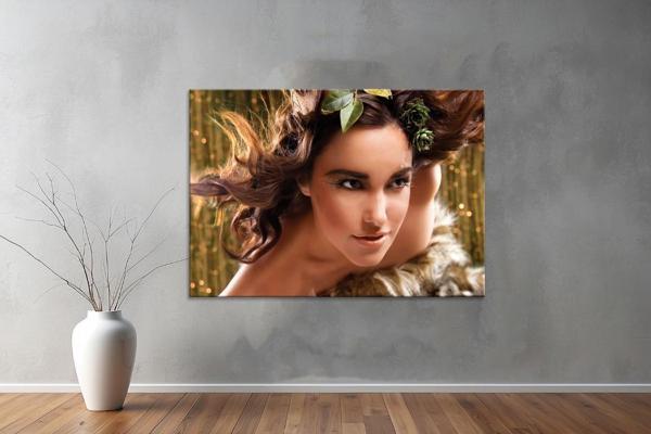 Güzellik Salonu Kanvas Yatay Tablo 16  - Image 1