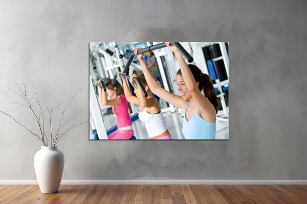 Gym ( Sport) Kanvas Yatay Kanvas Tablo 65  - Image 1