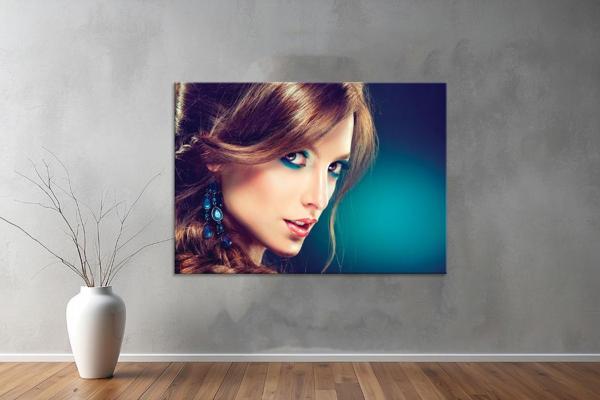 Güzellik Salonu Kanvas Yatay Tablo 22  - Image 1