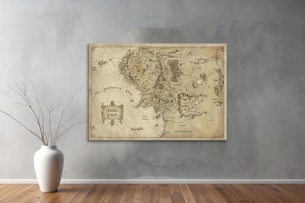 Harita ( Map's)  Yatay Tablo 124  - Image 1