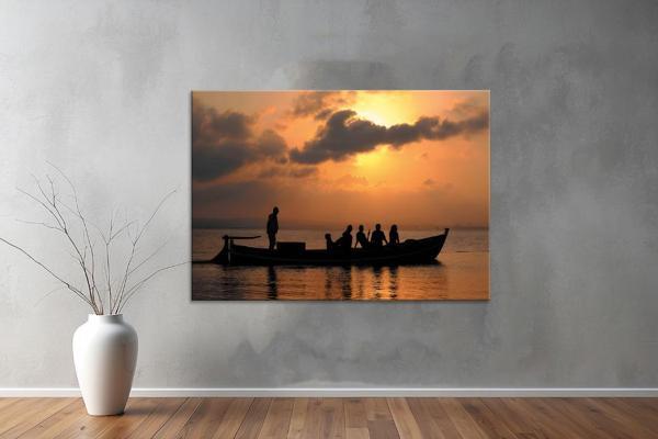 Landscape ( Manzara ) Kanvas YatayTablo  322  - Image 1