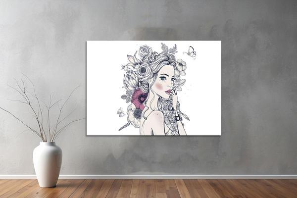 Moda ( Fashion ) Kanvas Tablo  306  - Image 1