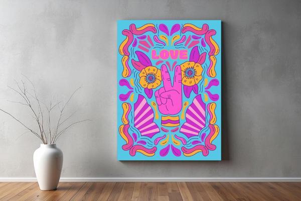 Müzik ( Music ) Kanvas  Tablo 105  - Image 1