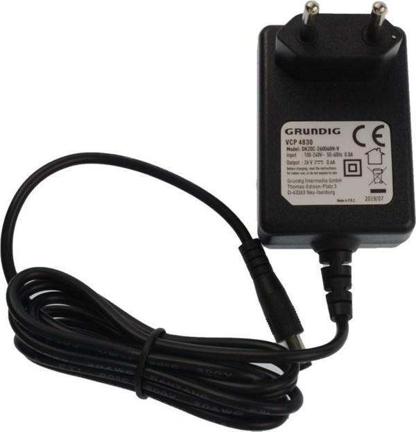KGPart Şarjlı Süpürge Şarj Adaptörü 26V - 0.6A - Image 1