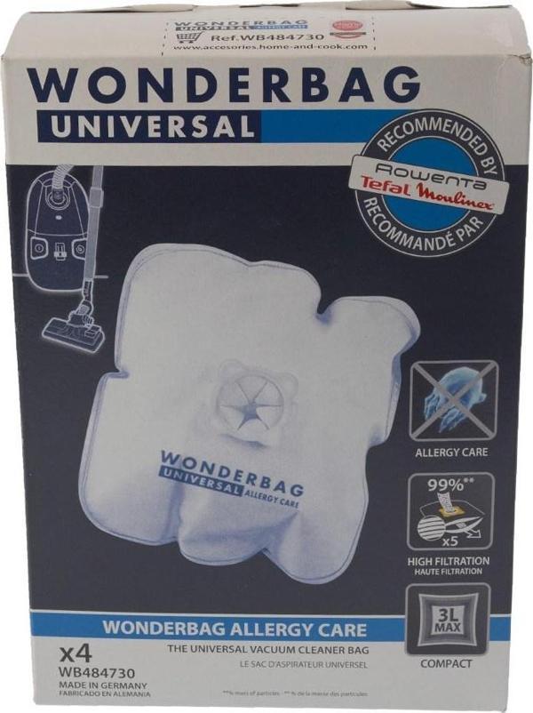 KGPart Wonderbag Kutulu Süpürge Toz Torbası, Rowenta ile uyumlu - Image 1