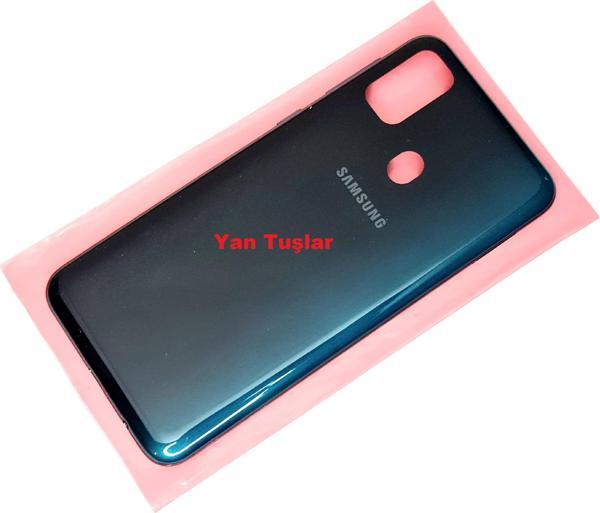 Tkgz Samsung Galaxy M30S KASA Arka Pil Batarya Kapağı Yeşil - Image 1