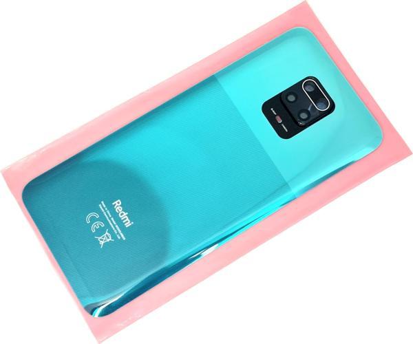 Tkgz Xiaomi Redmi Note 9S Arka Kapak Batarya Kapağı (Cam Kamera Camı) Yeşil - Image 1