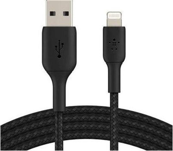 Belkin CAA002BT2MBK 2 m Lightning Şarj Kablosu Siyah - Image 1